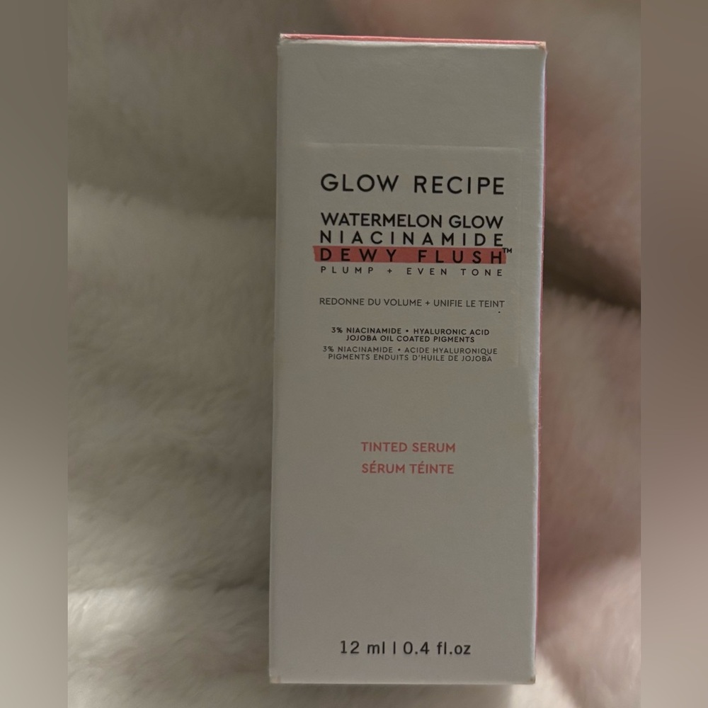 Glow Recipe watermelon, glow tinted serum